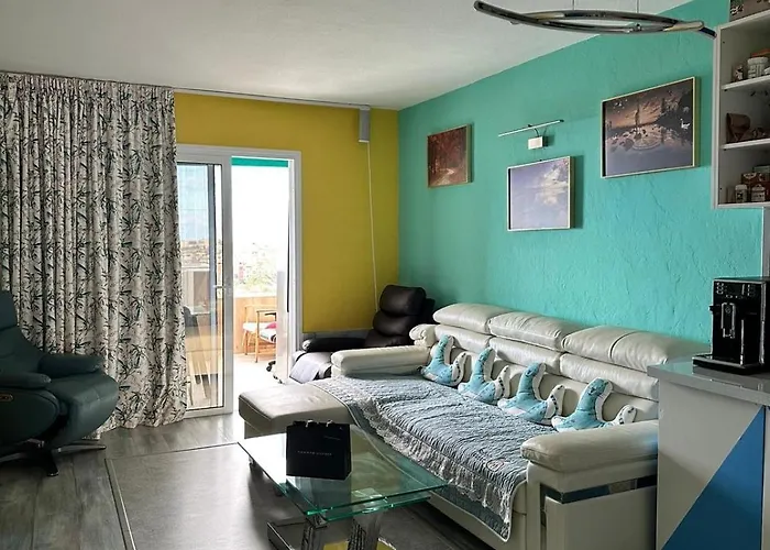 Vakantiehuis Ocean 77 Ocean View Duplex Private Rooftop Jacuzzi