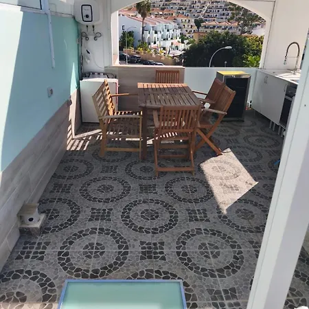 Ferienhaus Ocean 77 Ocean View Duplex Private Rooftop Jacuzzi Costa Adeje (Tenerife)